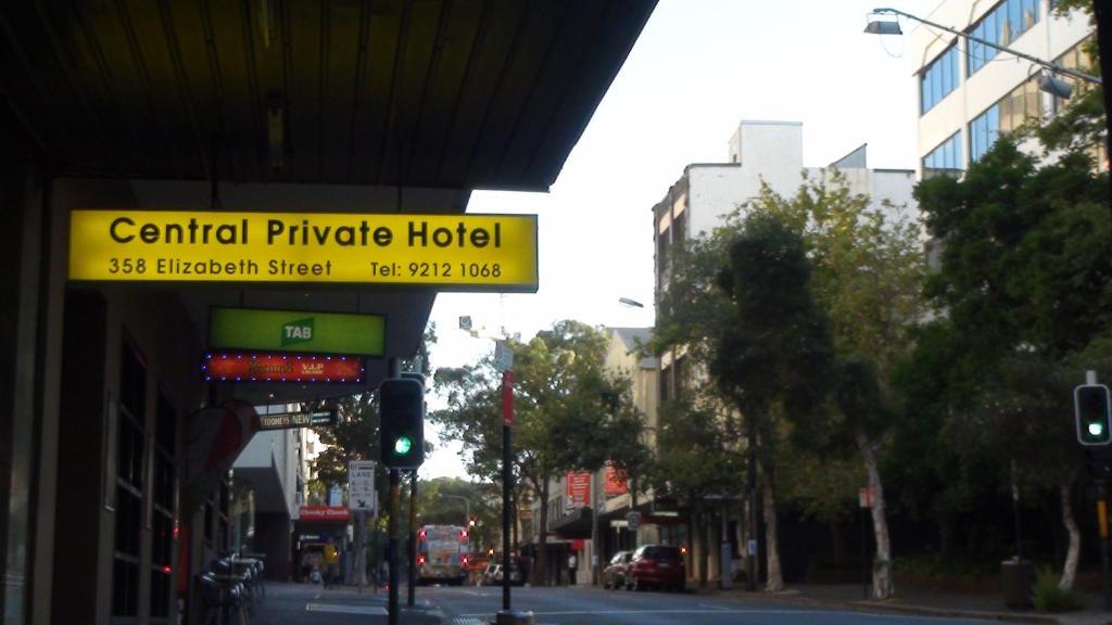 Central Private Hotel Sydney Ngoại thất bức ảnh